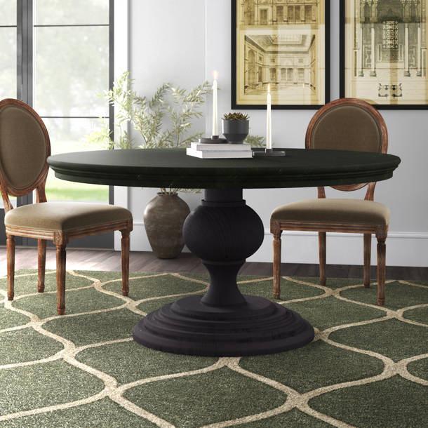 Greyleigh™ Littlehampt 59" Solid Wood Pedestal Dining Table & Reviews